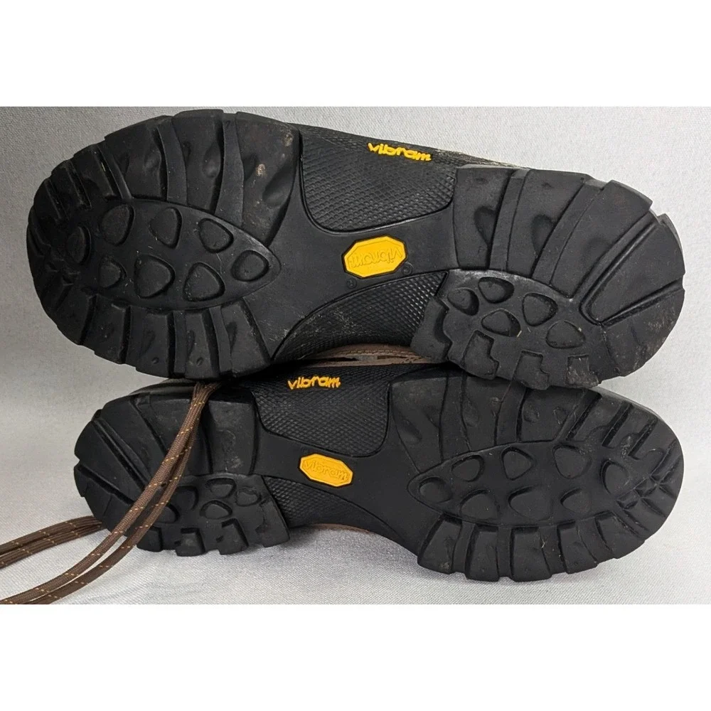 REI Monarch II GTX Hiking Boots Men 9.5 Brown Good Waterproof Vibram 552333